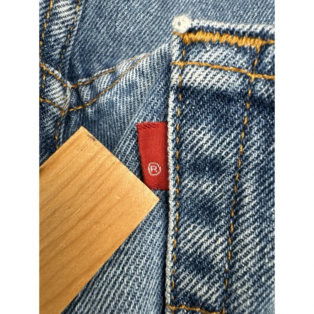 Vintage 90s Levi's 517 Boot Cut Jeans 36x29 Red Tab USA Made